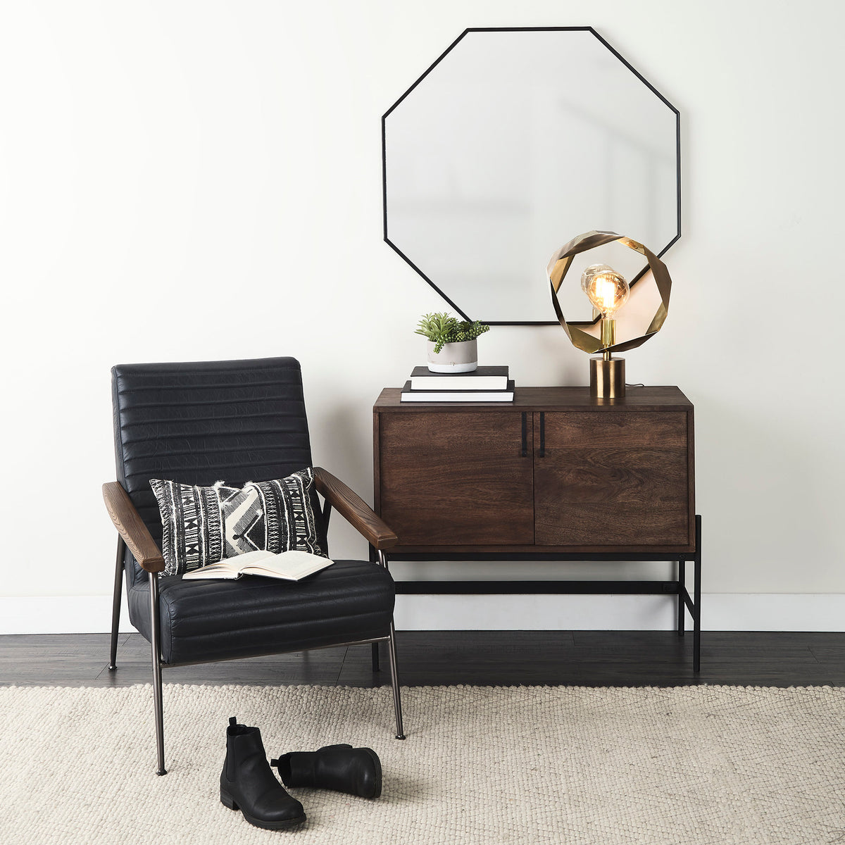 HELIX MIRROR - MATTE BLK