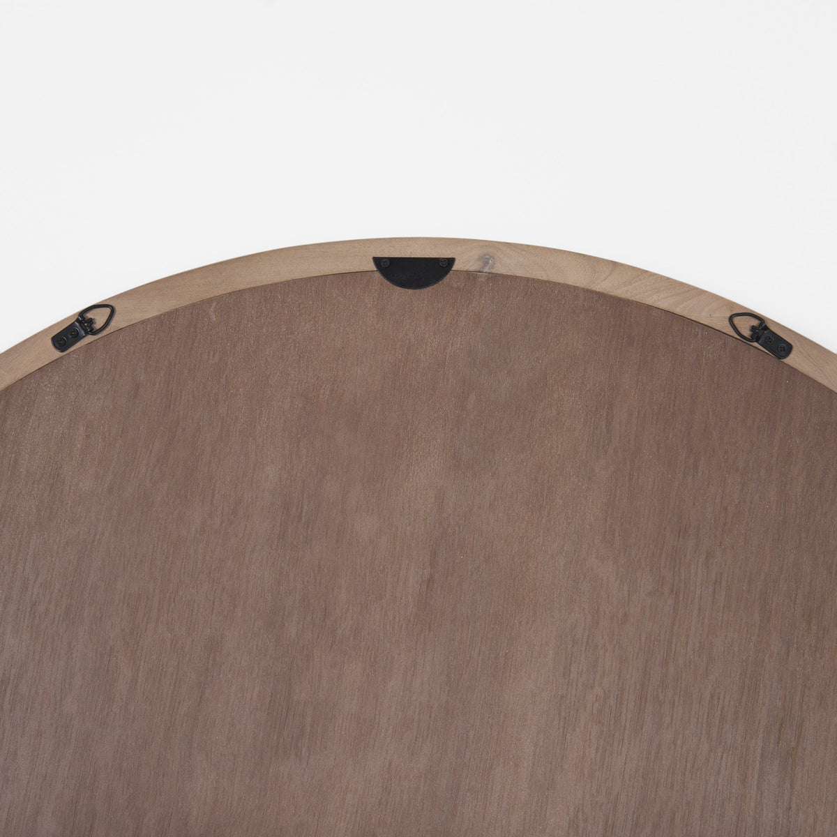 GAMBIT LIGHT BROWN ROUND MIRROR 46"
