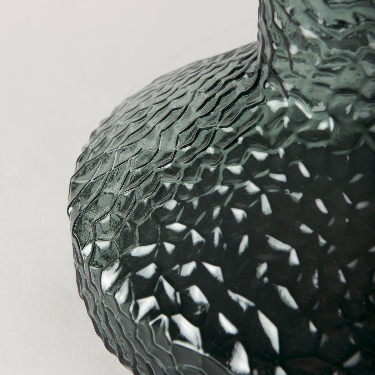 JOLENE TALL VASE-GREEN