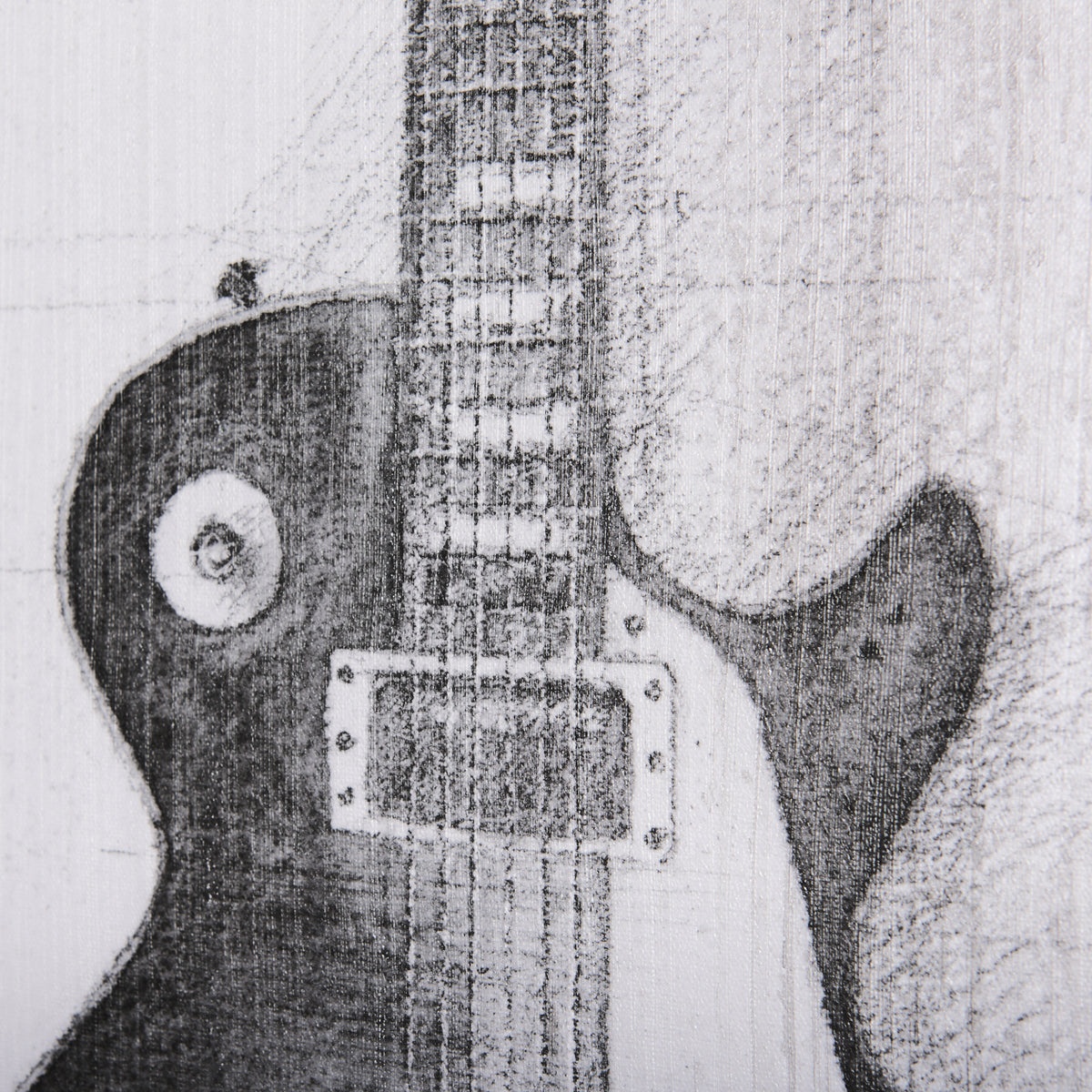 GUITAR CANVAS ART III-LAKE : 20X44