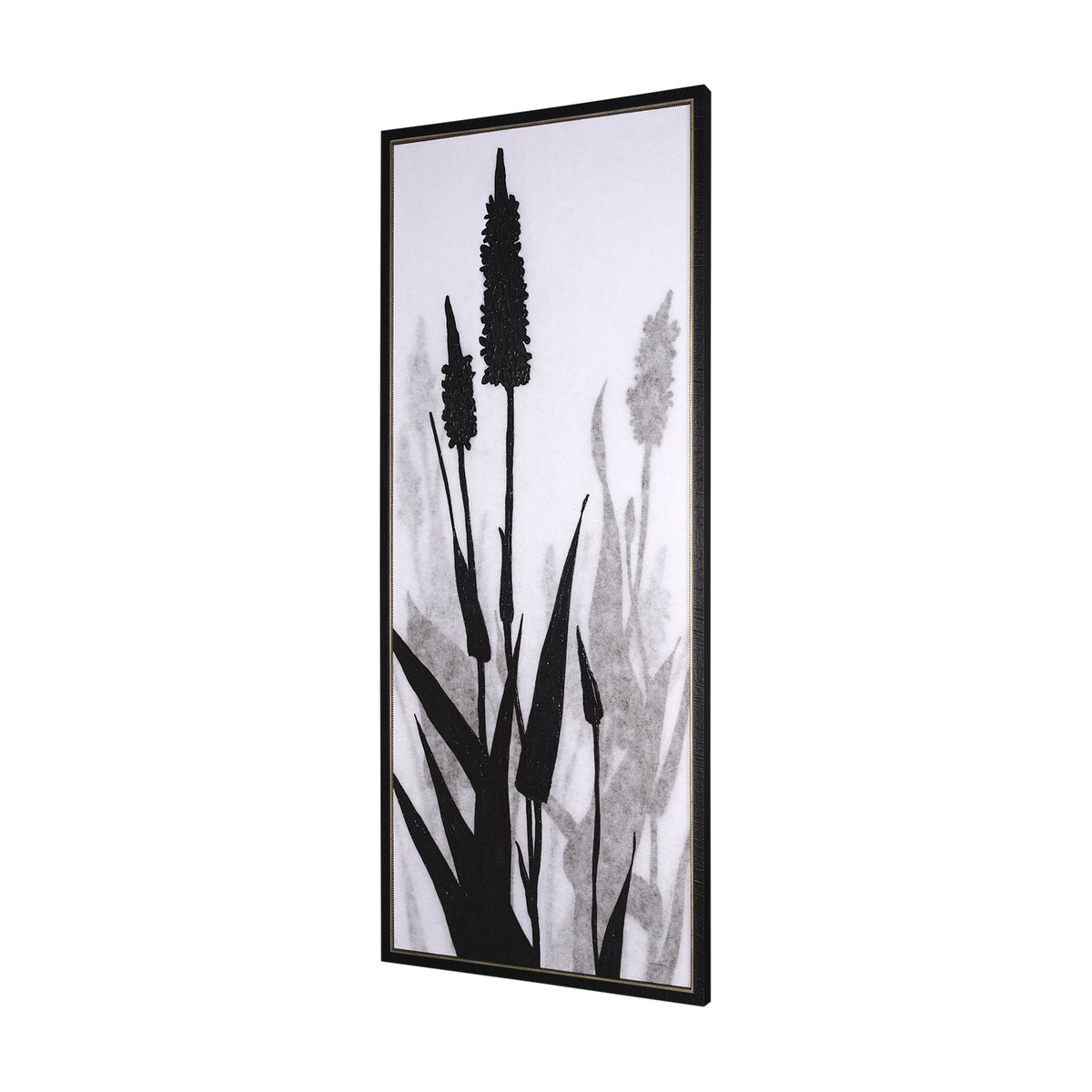FLORAL SILHOUETTE II ART
