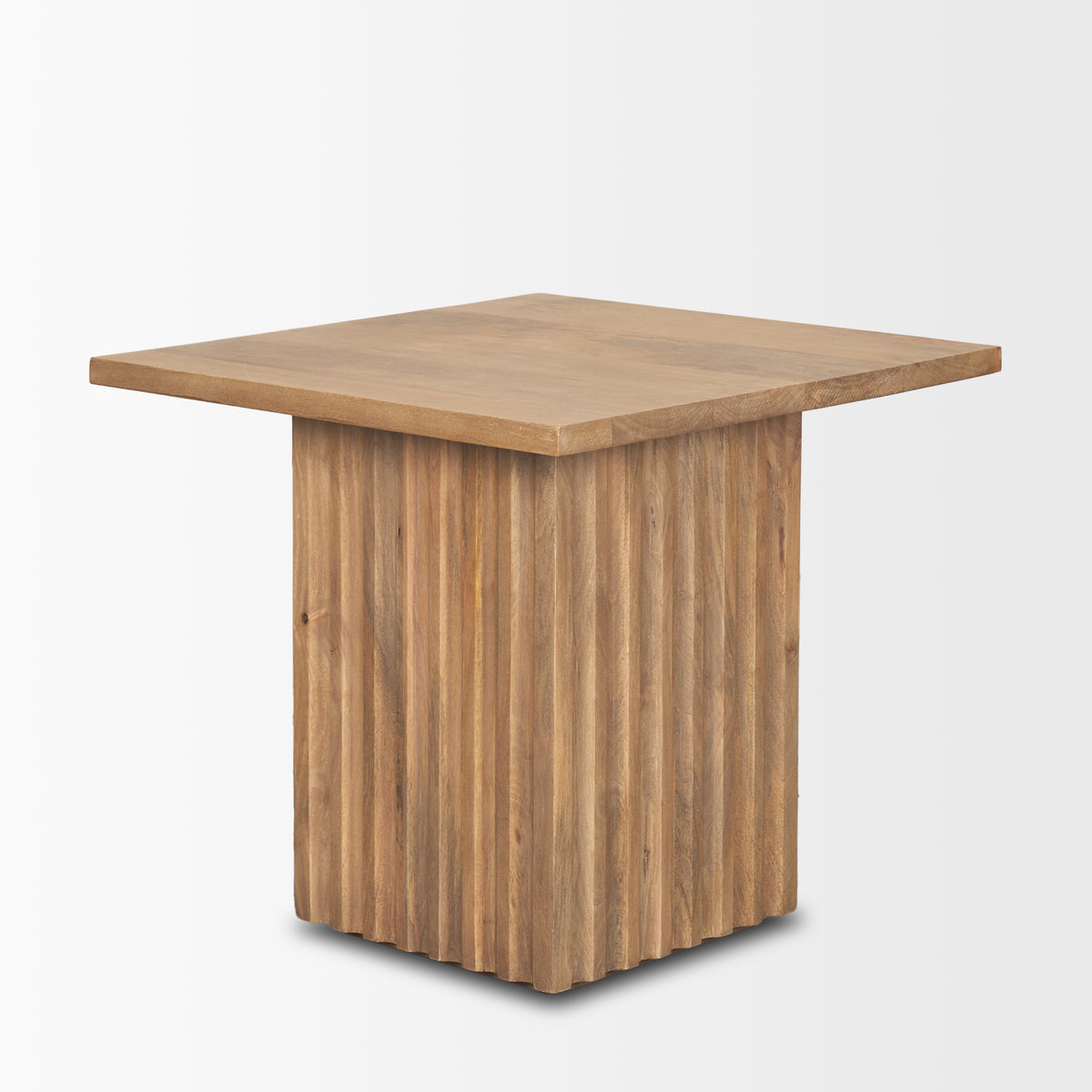 JENNA LIGHT WOOD END TABLE