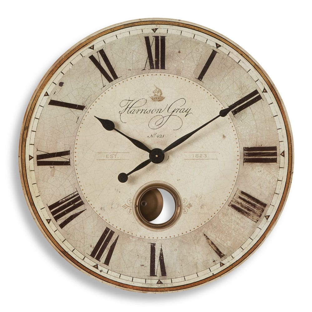 HARRISON GRAY CLOCK