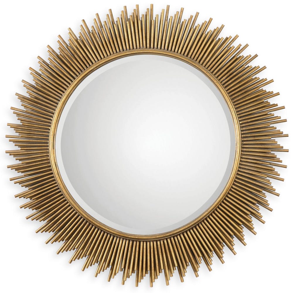 CARLOS ROUND GOLD MIRROR
