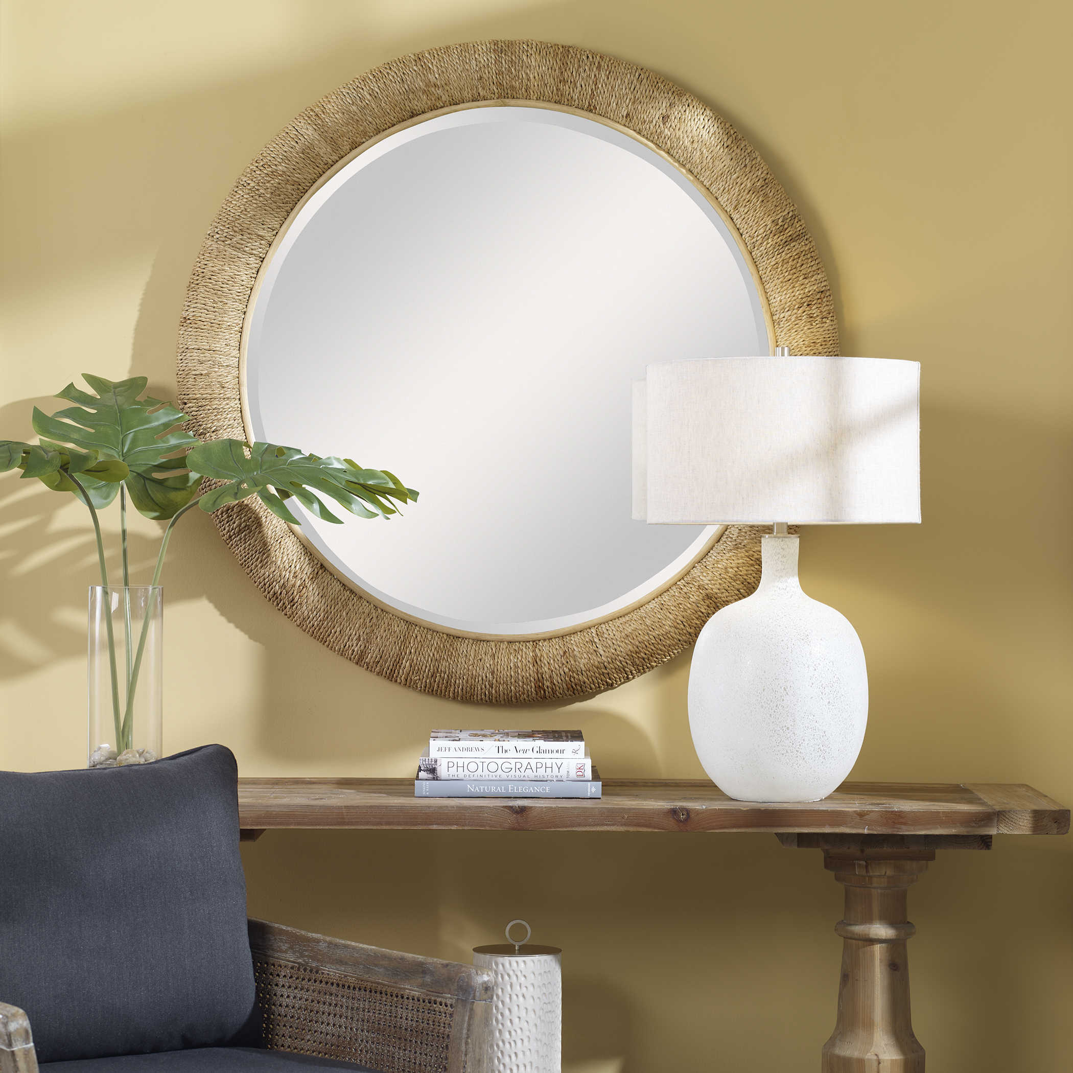 MARINE ROUND MIRROR 47"
