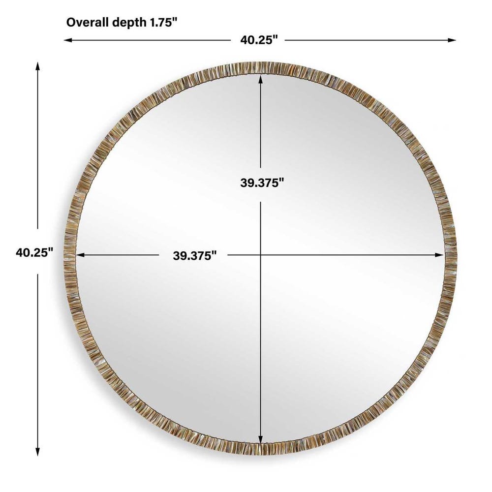 OCEAN 40" ROUND MIRROR