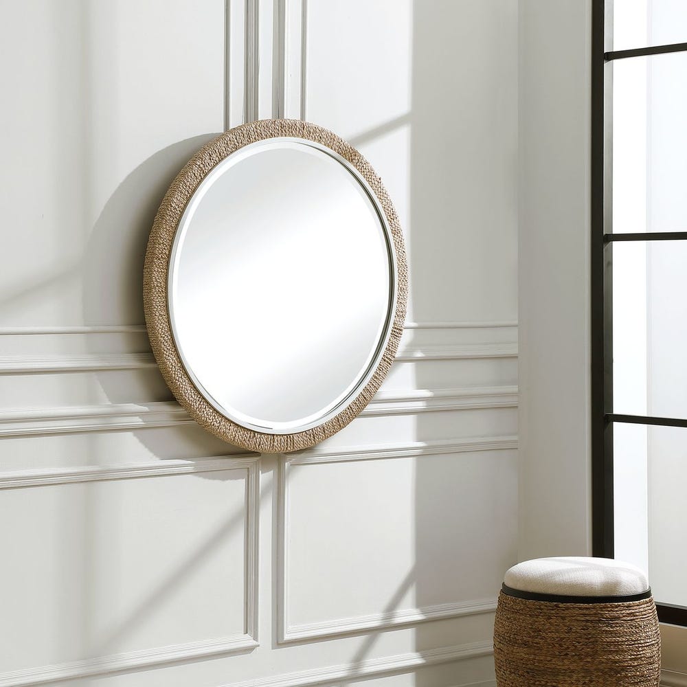 CARBET ROUND MIRROR