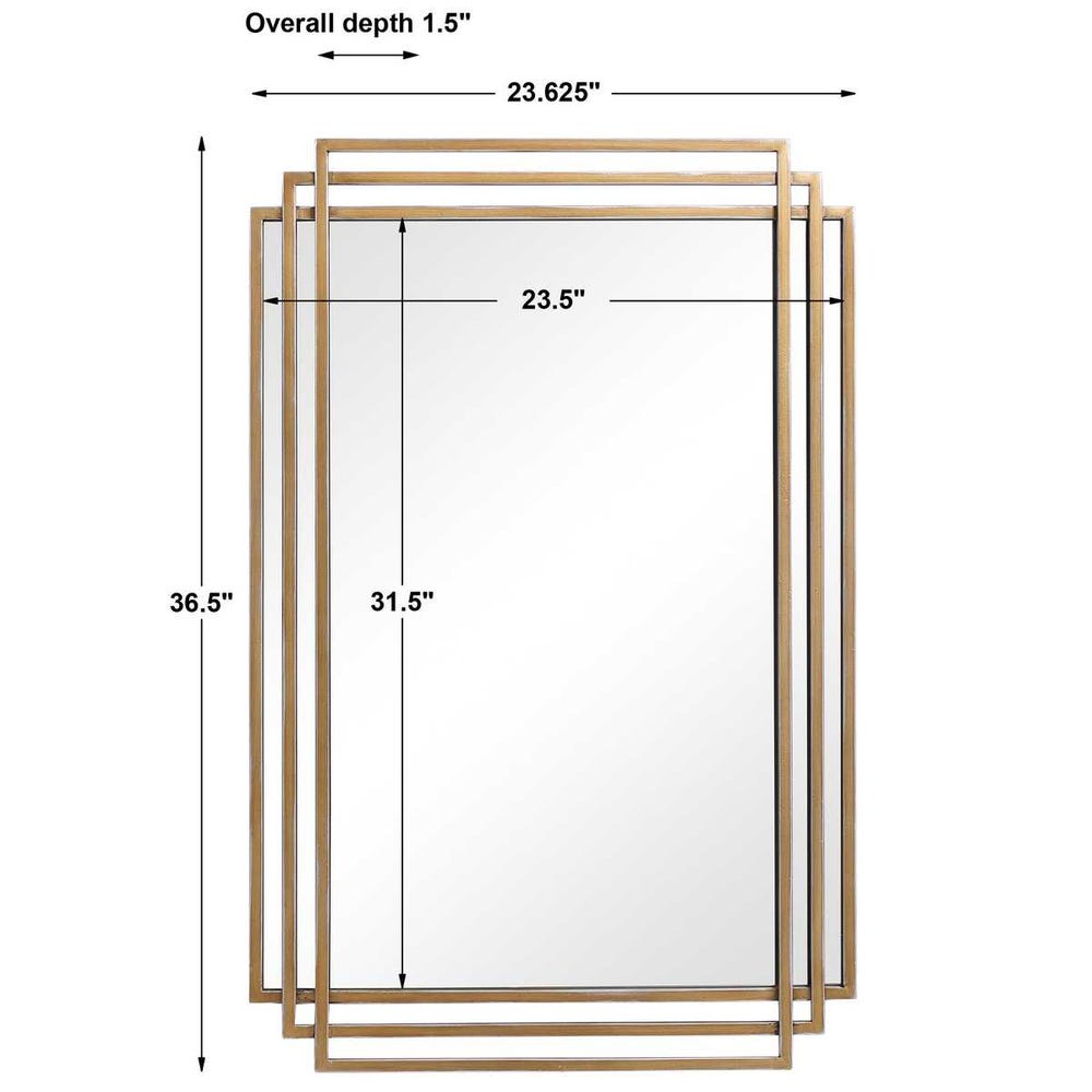 AMHERSET GOLD MIRROR
