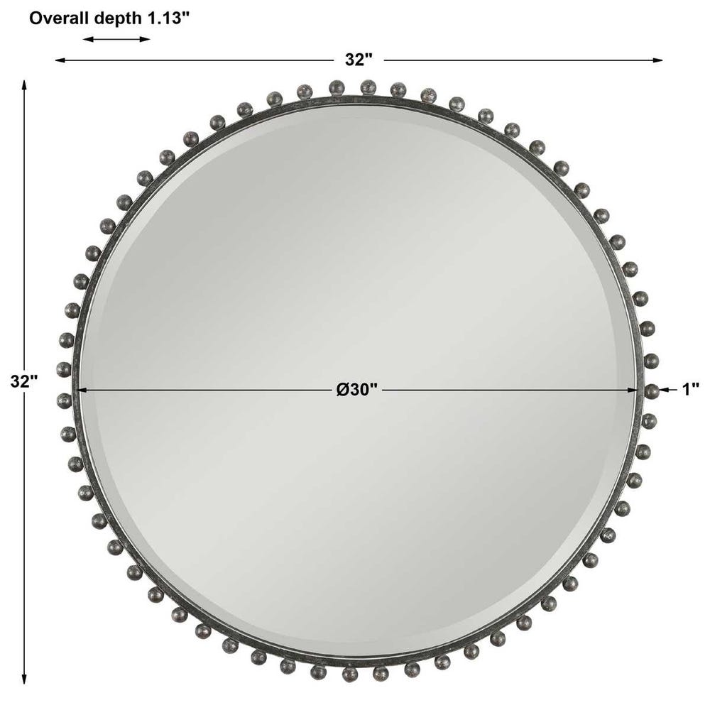 TAZA ROUND MIRROR