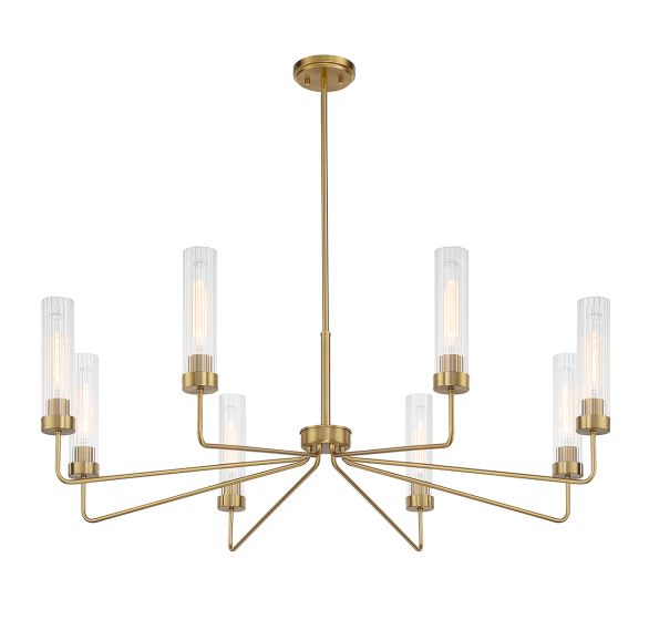 BAKER 8-LIGHT CHANDELIER