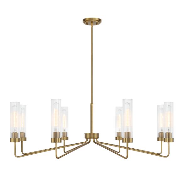 BAKER 8-LIGHT CHANDELIER