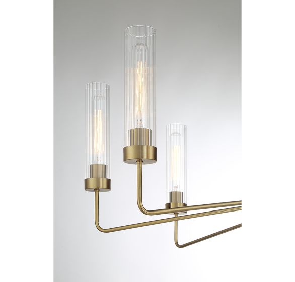 BAKER 8-LIGHT CHANDELIER