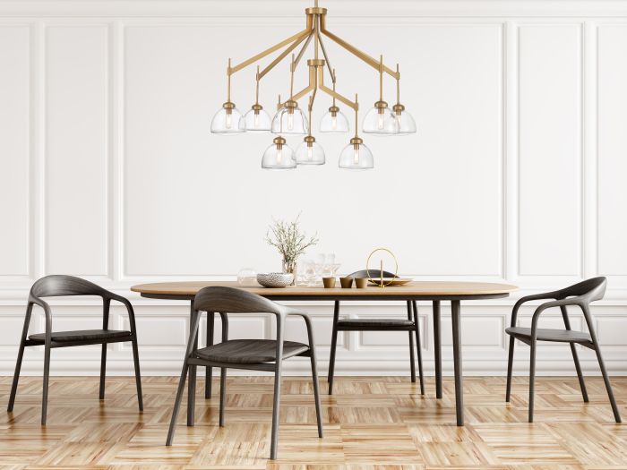 CORBIN 9 LT CHANDELIER