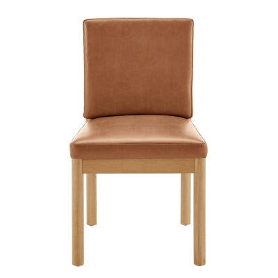 BORENO LEATHER SIDE CHAIR