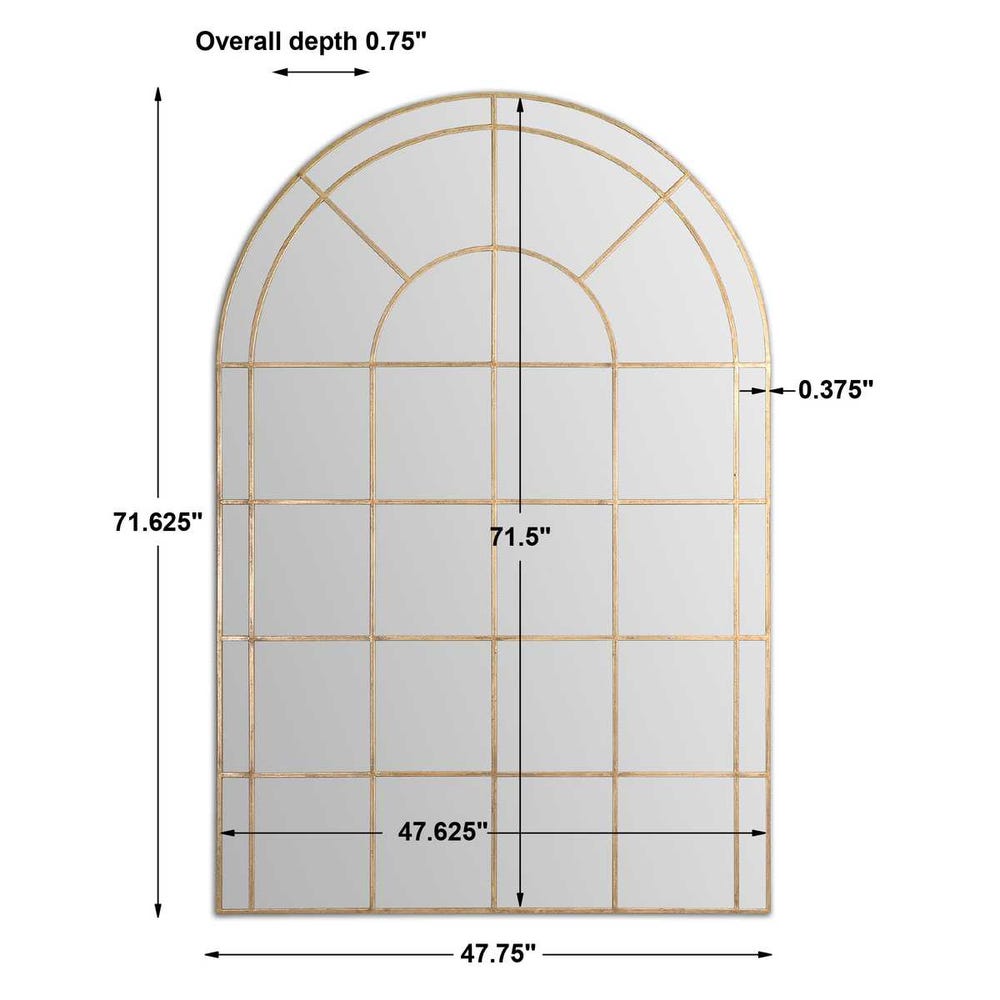 GRANTOYA GOLD ARCH MIRROR