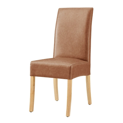 VALERIE FAUX LEATHER DINING CHAIR
