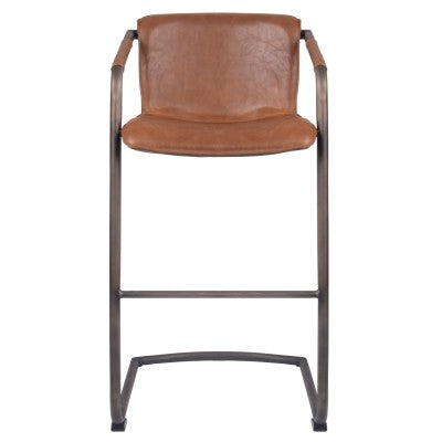 INDY CIGAR BROWN BAR STOOL