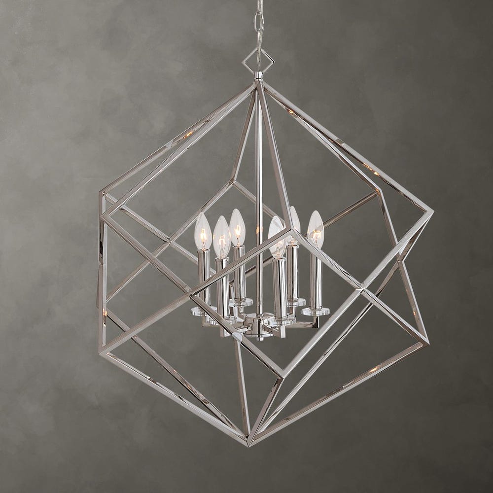 EUCLIDEY 6 LT CHANDELIER