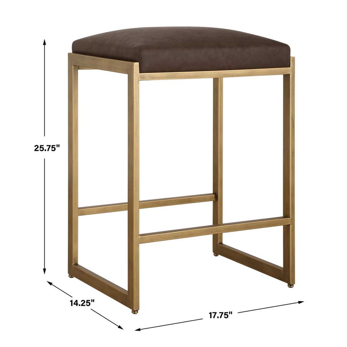 ATLAS GOLD COUNTER STOOL