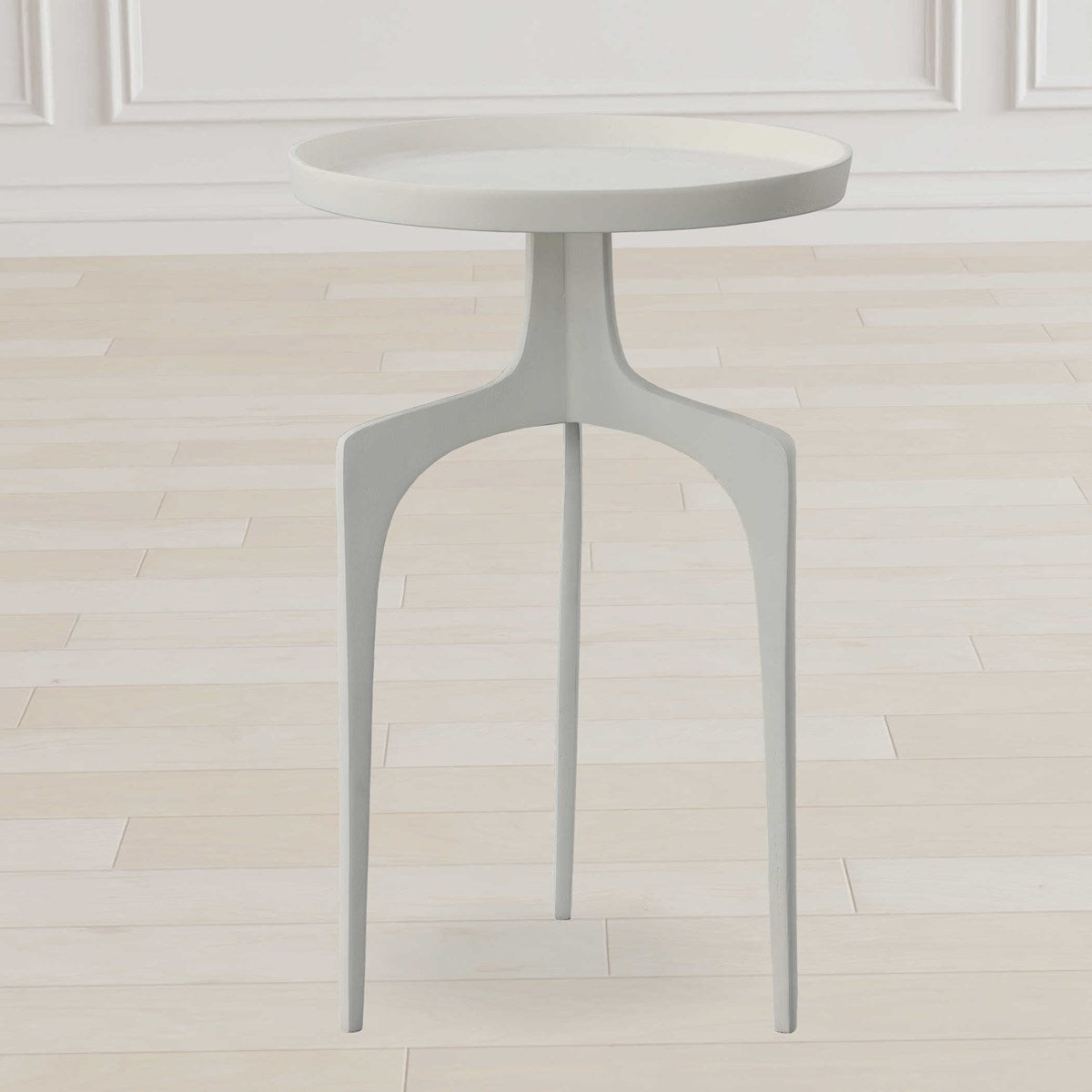 KENNAN WHITE ACCENT TABLE