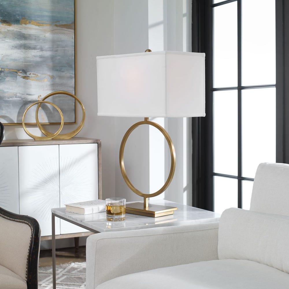 DUAREL GOLD TABLE LAMP