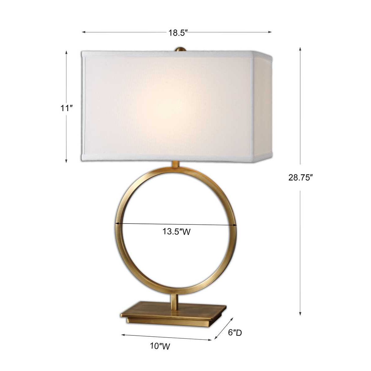 DUAREL GOLD TABLE LAMP