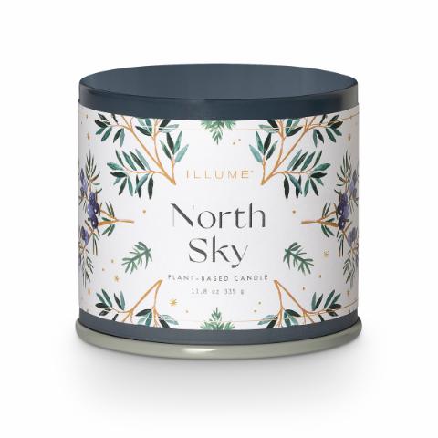 ILLUME NORTH SKY TIN CANDLE