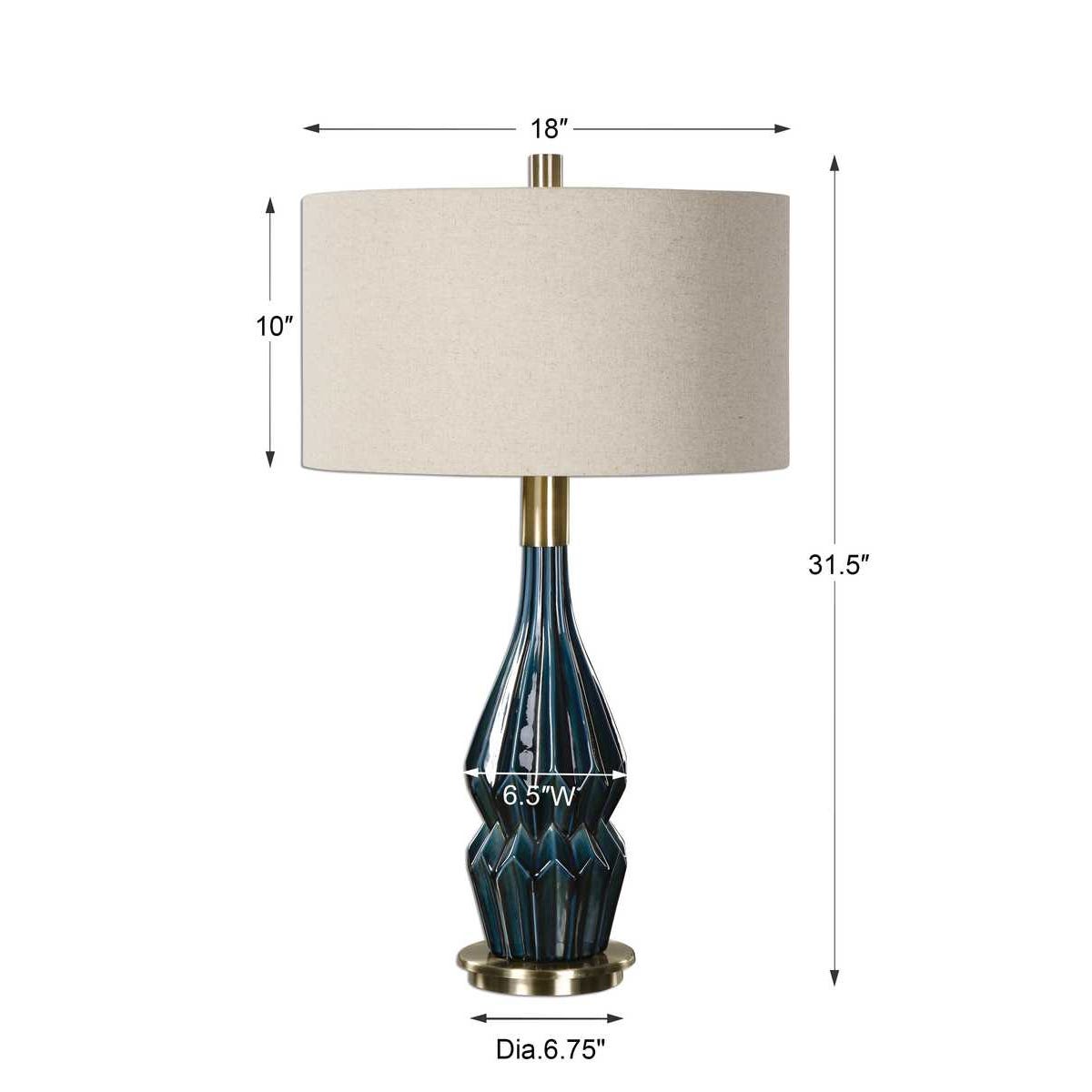 PRUSSIAN BLUE LAMP
