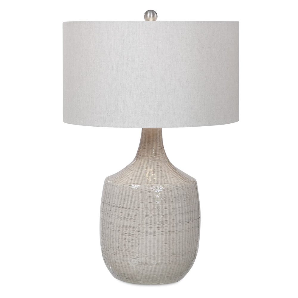 FALLIO GREY TABLE LAMP