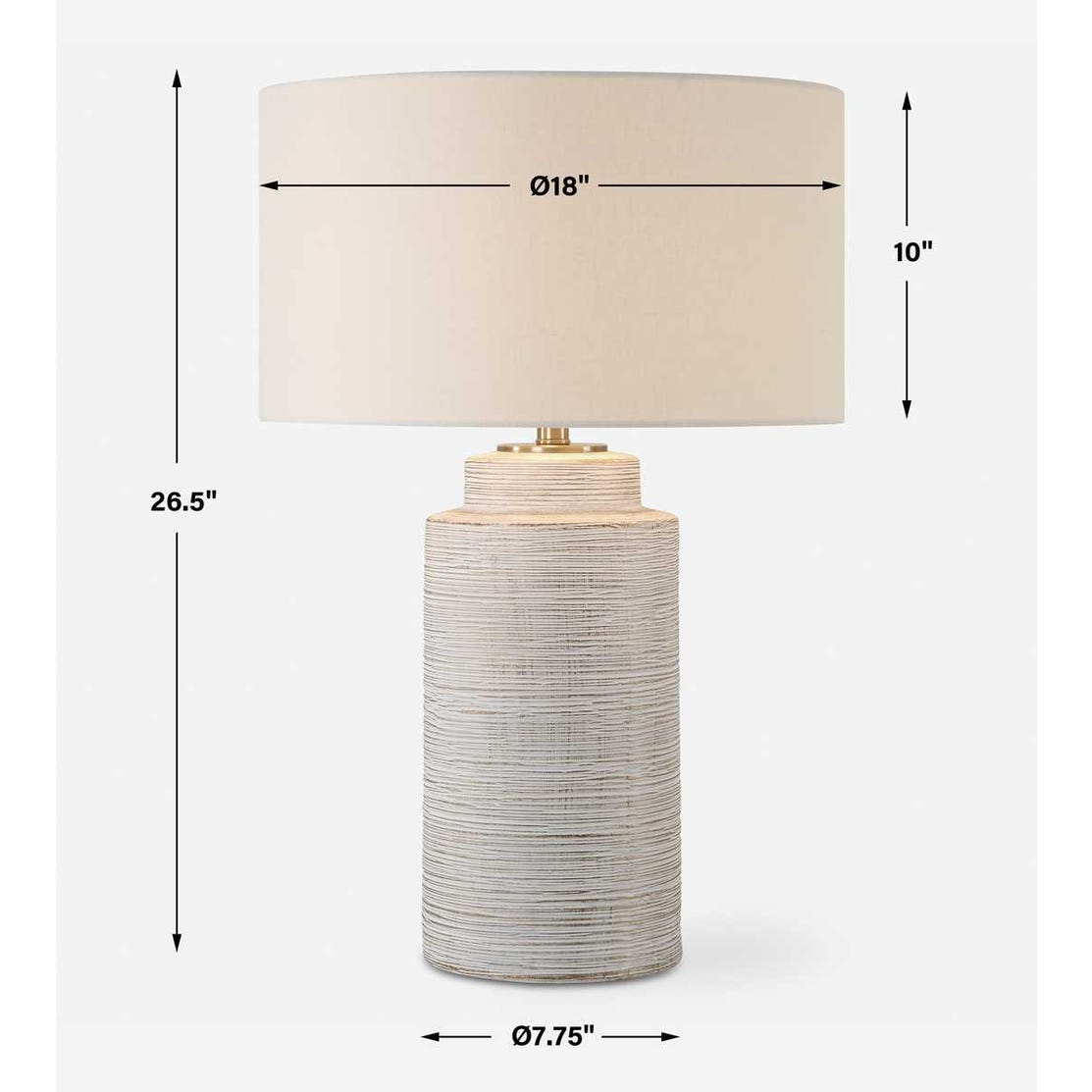 CALVIN TABLE LAMP-27"