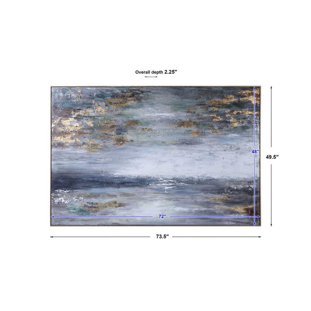 DAWN TO DUSK PAINTED CANVAS