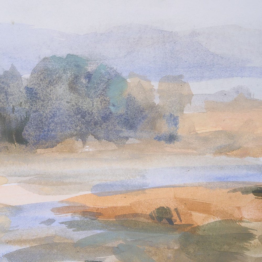 RIVER FRAMED ART