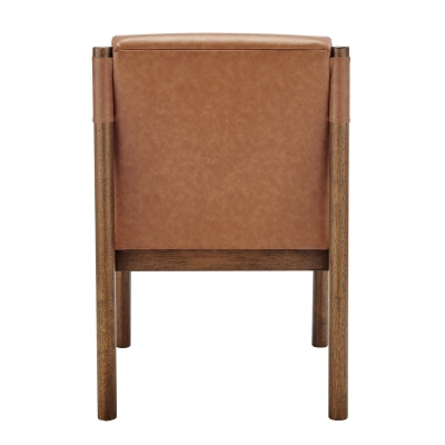 MILA LEATHER DINING CHAIR
