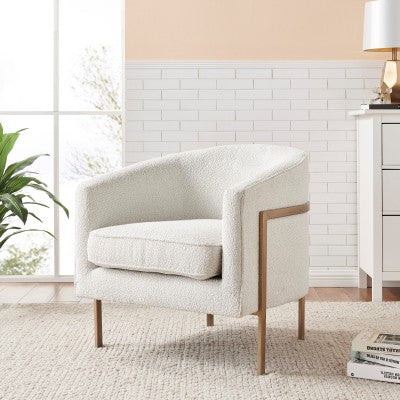 HARROD BEIGE ACCENT CHAIR