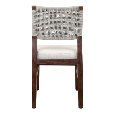 PARA ROPE DINING SIDE CHAIR-GRY