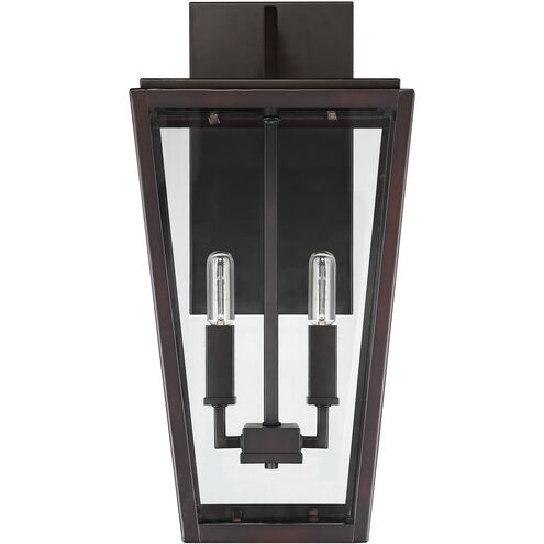 MILTON 2-LIGHT LANTERN BRONZE