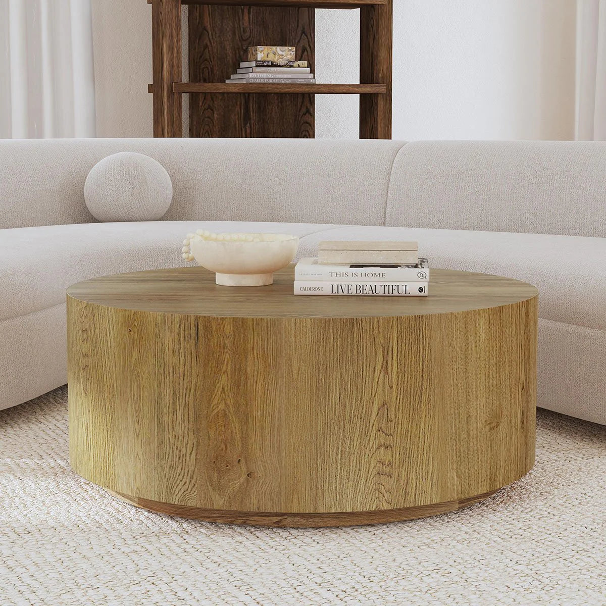 LORELAI ROUND COFFEE TABLE