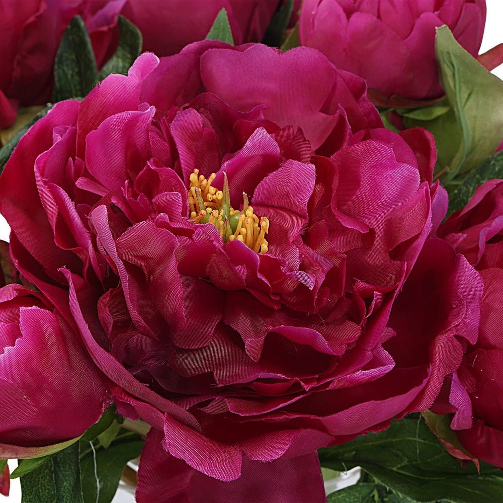 PRIMA FUCHSIA PEONY BOUQUET