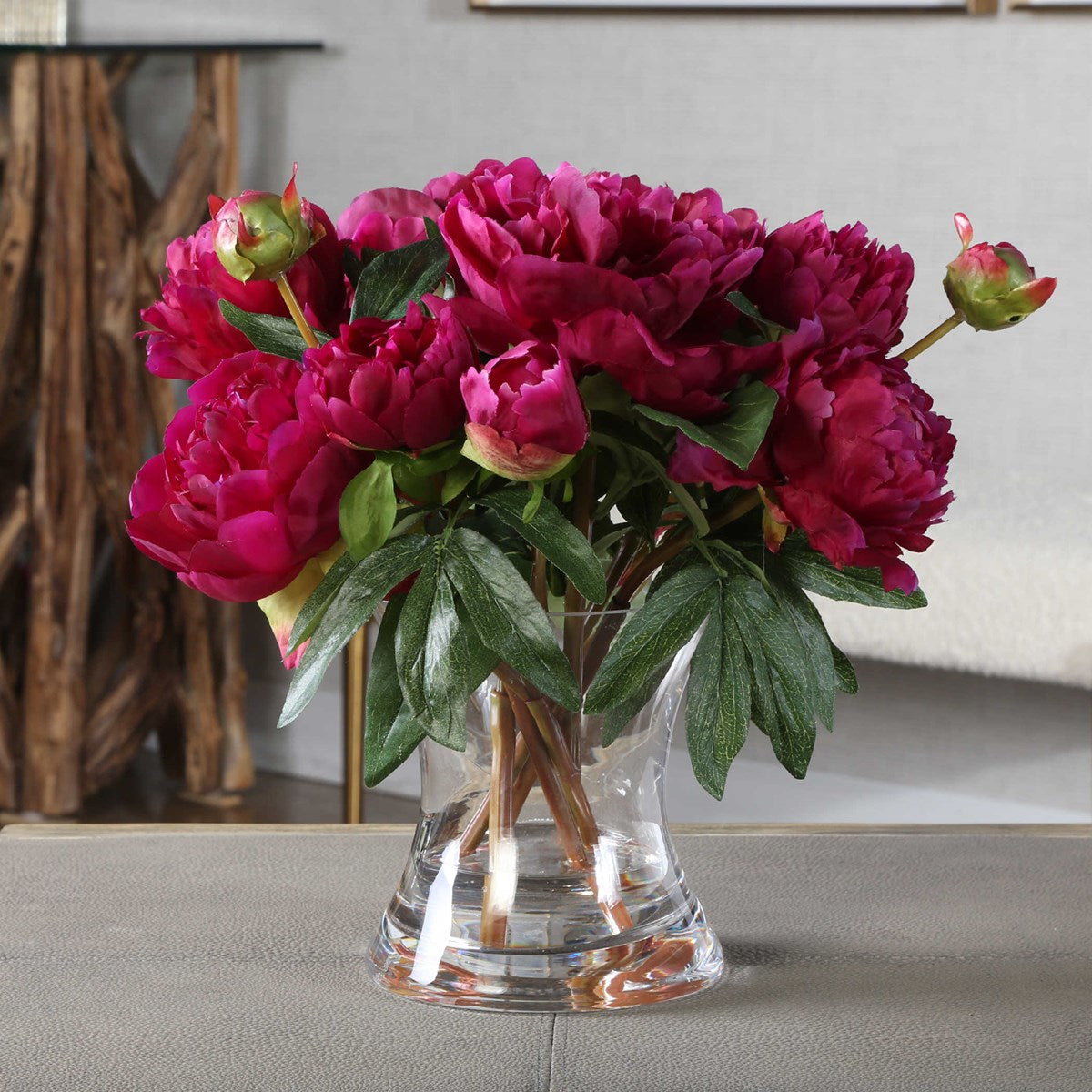 PRIMA FUCHSIA PEONY BOUQUET
