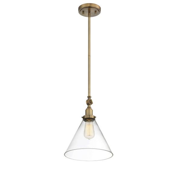 DRAKE 1-LGHT PENDANT WARM BRASS