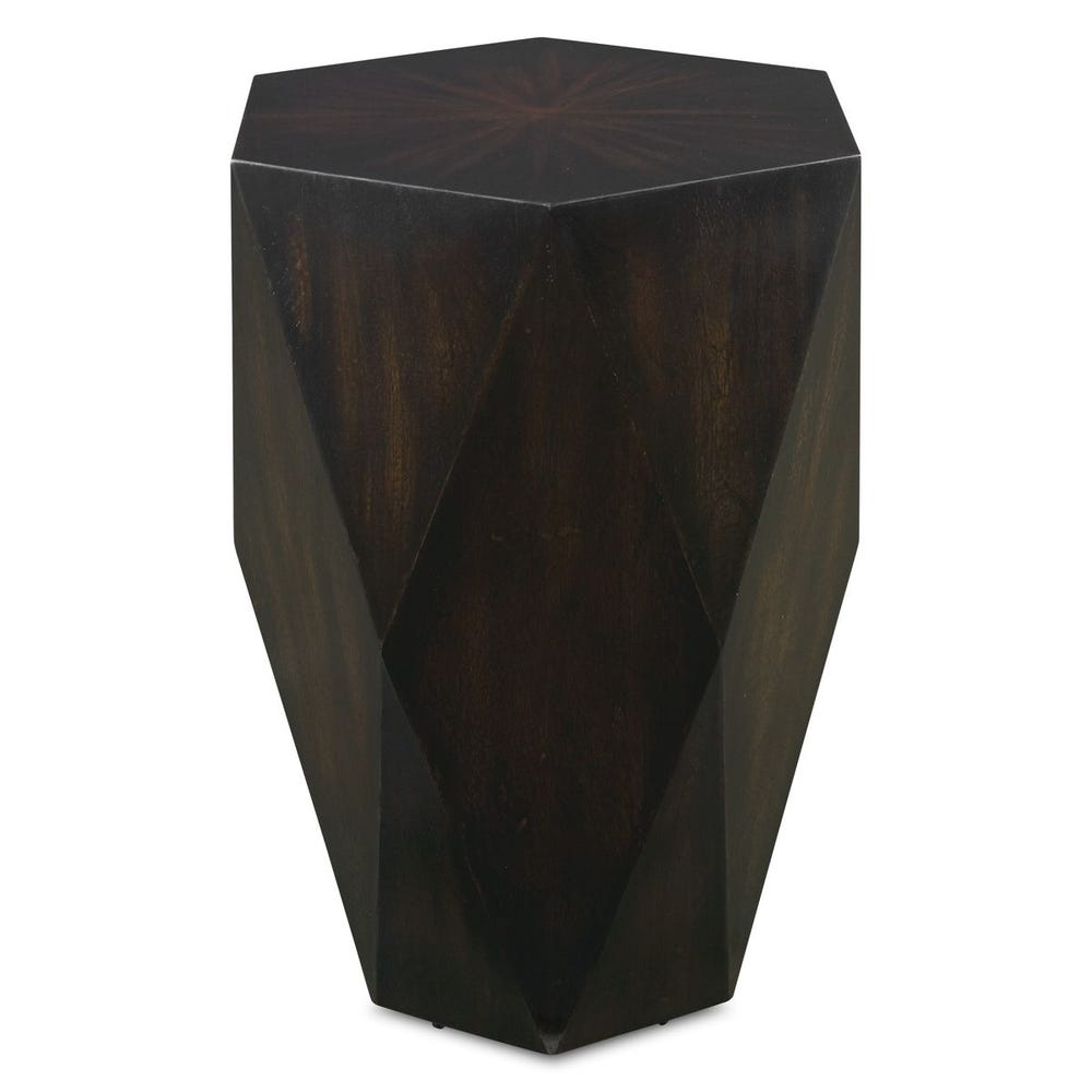 VULCAN BLACK SIDE TABLE