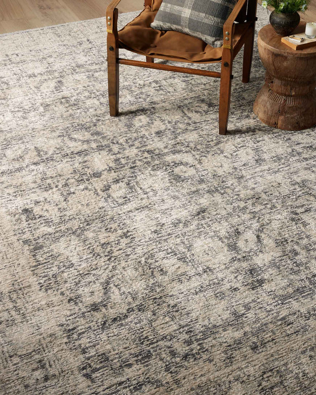 ALIA 9X13 RUG-CHARCOAL/BEIGE