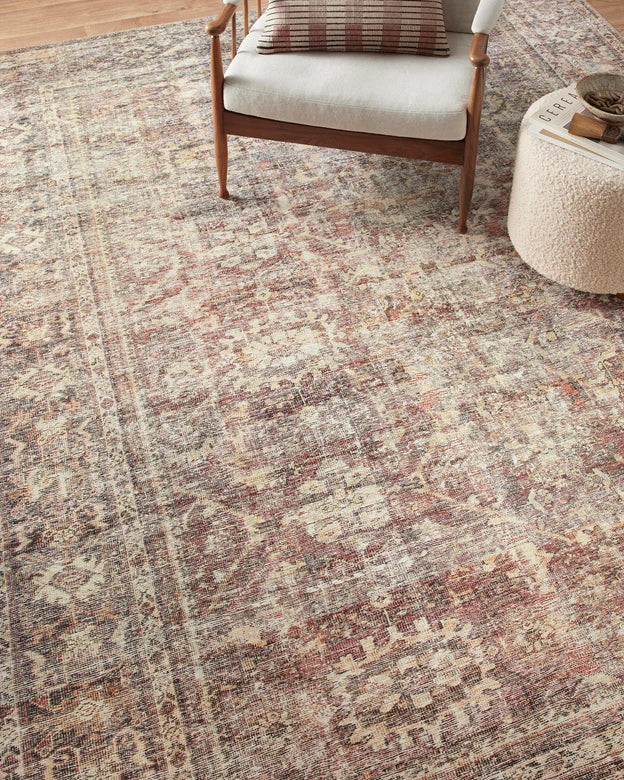 GREGOR BORDEAUX 8X11 RUG