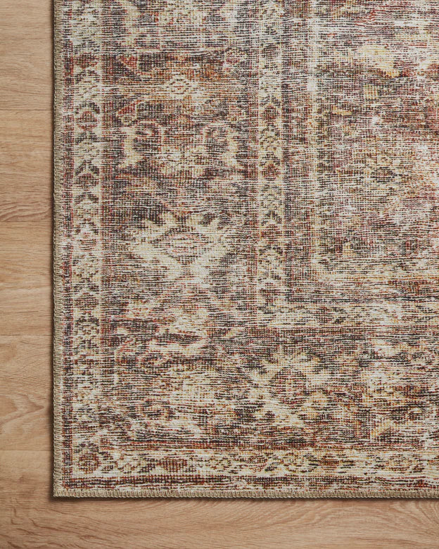 GREGOR BORDEAUX 5X7' RUG