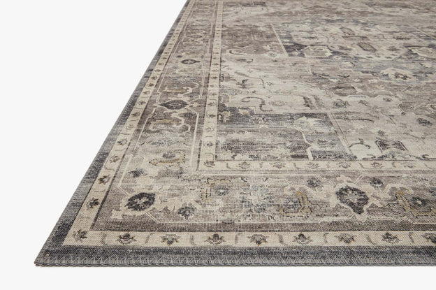 HATHAWAY STEEL/IVORY 5X8 RUG