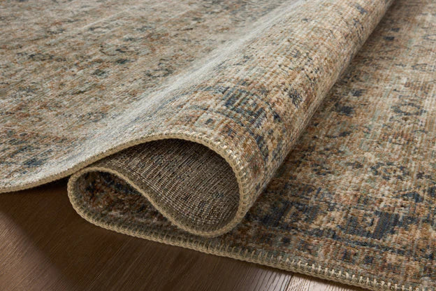 HERITAGE 4X10 RUG SAGE/NAVY