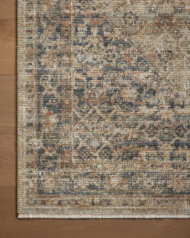 HERITAGE 3X5 RUG SAGE/NAVY