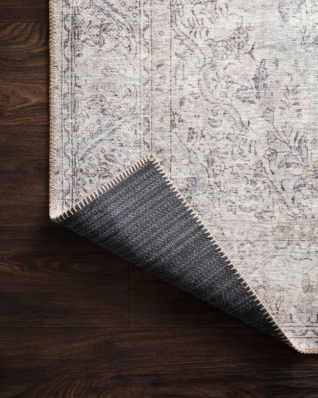 LOREN SILVER/SLATE 8X12 RUG