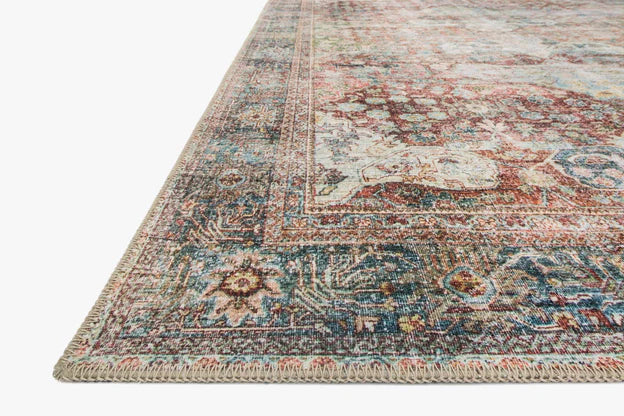 LOREN BRICK/MULTI 8X10 RUG