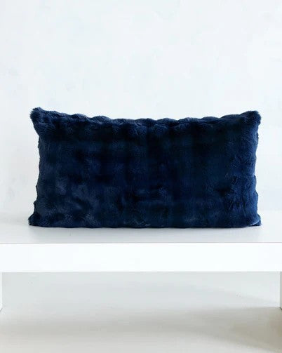 MINKY COUTURE X OSMOND DESIGNS NAVY KING SHAM-20"x36"